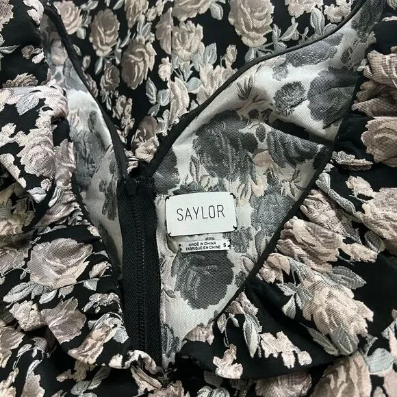 free people Saylor classic fit v neckfloral mini  Dress size small - Picture 6 of 8